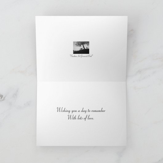 schilderachtig park landschapsschilderkunst vererg kaart (Binnen)