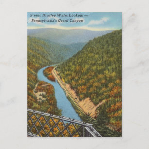  Schilderachtig Pennsylvania's Grand Canyon Briefkaart