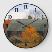 Schilderachtig Picturesque Valle kleuren Oude Boer Grote Klok (Voorkant)