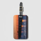 Schilderachtig Pismo-strand Bagagelabel (Voorkant (verticaal))