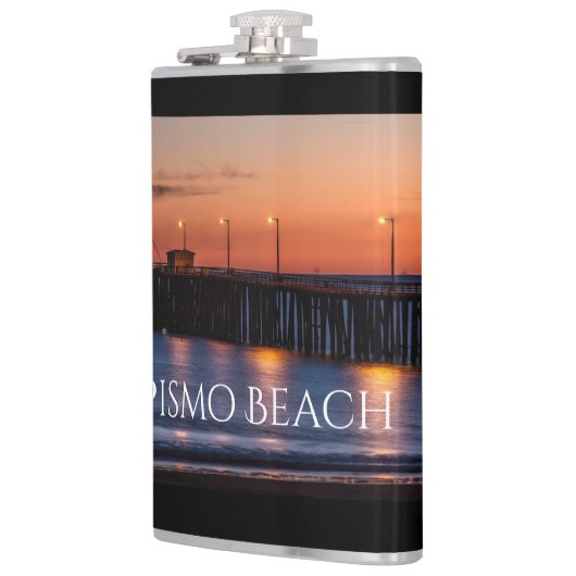 Schilderachtig Pismo-strand Heupfles (Links)