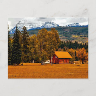 Schilderachtig Plattelandsfotografie Farmhouse USA Briefkaart