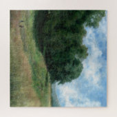 Schilderachtig Plattelandspad – landschapsontwerp Legpuzzel (Horizontaal)