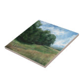 Schilderachtig Plattelandspad –  landschapsontwerp Tegeltje (Zijkant)