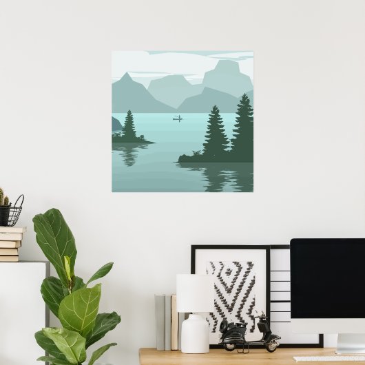 Schilderachtig Poster (Thuiskantoor)