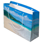 Schilderachtig proeffoto van Tropische Bestemming Groot Cadeauzakje (Achterkant Gekanteld)