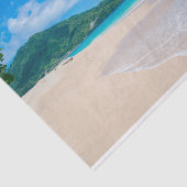 Schilderachtig proeffoto van Tropische Bestemming Tissuepapier (Detail)