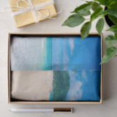 Schilderachtig proeffoto van Tropische Bestemming Tissuepapier (Geschenk)