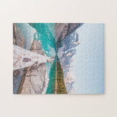 Schilderachtig puzzelberg — Kunstcomplex — Jigsa Legpuzzel (Horizontaal)