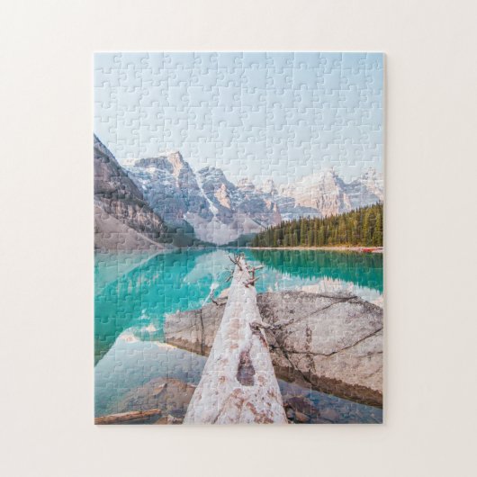 Schilderachtig puzzelberg — Kunstcomplex — Jigsa Legpuzzel (Verticaal)