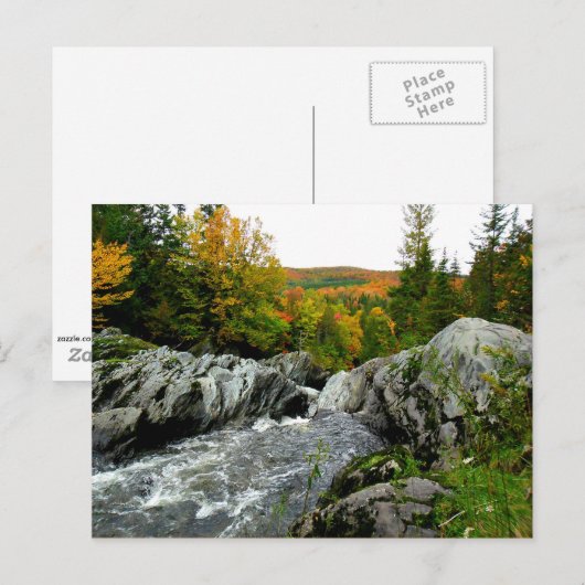 Schilderachtig Quebec Briefkaart (Voorkant / Achterkant)