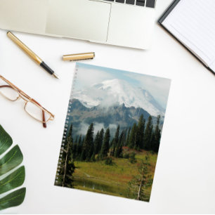 Schilderachtig Rainier Landscape Photo-Notitieboek Notitieboek