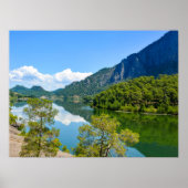 Schilderachtig reflectie op het meer poster (Voorkant)