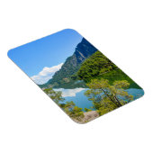 Schilderachtig reflectiefoto van Lake Mountain Magneet (Rechterzijde)