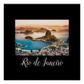 Schilderachtig Rio de Janeiro Perfect Poster (Voorkant)