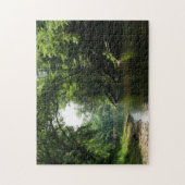 Schilderachtig rivier legpuzzel (Verticaal)