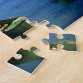 Schilderachtig rivier nabij Ocho Rios in Jamaica Legpuzzel (Zijkant)