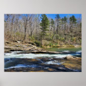 Schilderachtig rivierprofiel poster (Voorkant)