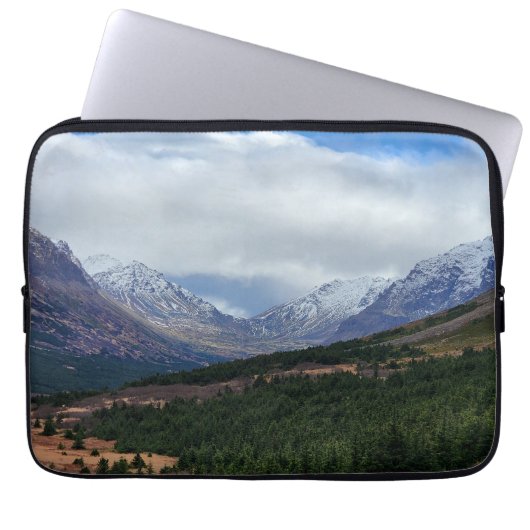 Schilderachtig Rocky Ridge Computer Hoesje Laptop Sleeve (Voorkant)