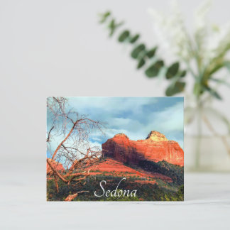 Schilderachtig rode raketten van Sedona Briefkaart