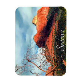 Schilderachtig rode raketten van Sedona Magneet