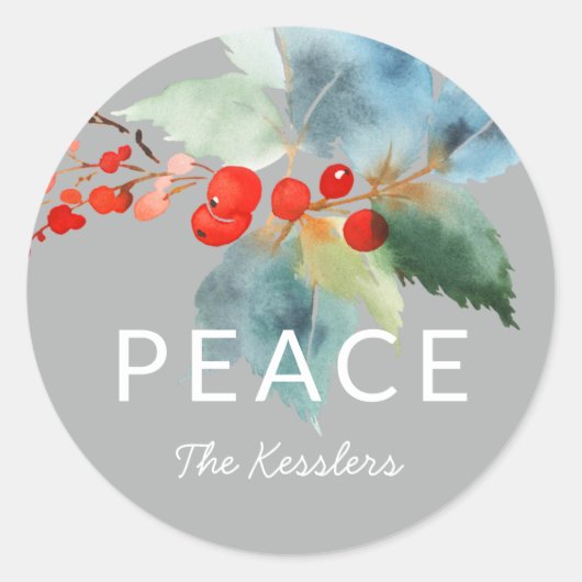 schilderachtig | ronde sticker (Voorkant)