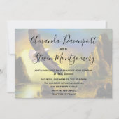 Schilderachtig Rustic Bald Eagle Patriotic Wedding Kaart (Voorkant)