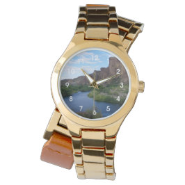 Schilderachtig Saguaro Lake Horloge