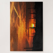 Schilderachtig Saguaros op Sunset Legpuzzel (Verticaal)