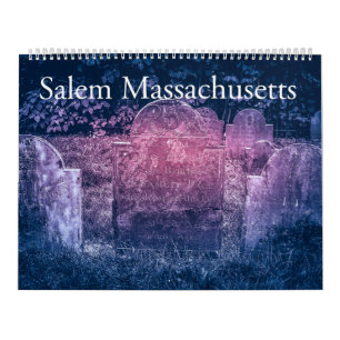 Schilderachtig Salem Massachusetts Kalender
