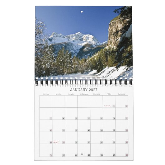 Schilderachtig Salzkammergut Kalender (Jan 2027)