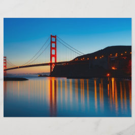 Schilderachtig San Francisco Bridge-werkboek