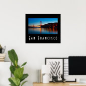 Schilderachtig San Francisco Poster (Thuiskantoor)