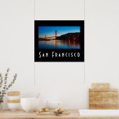 Schilderachtig San Francisco Poster (Keuken)