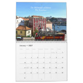 Schilderachtig schoonheid van de Porto Wall Calend Kalender (Jan 2027)