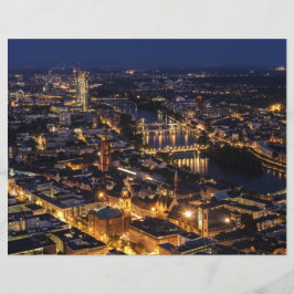 Schilderachtig schroefboek Frankfurt Night