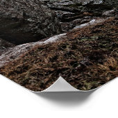 Schilderachtig Seascape uit Schotland Poster (Hoek)