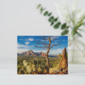 Schilderachtig Sedona Arizona Desert Briefkaart me (Staand voorkant)