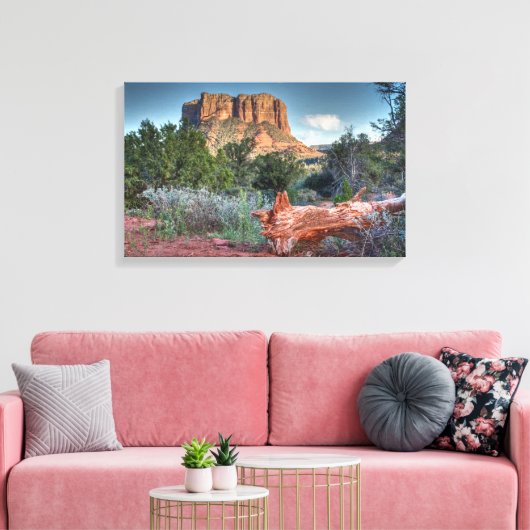 Schilderachtig Sedona Canvas Afdruk (Insitu (Woonkamer))