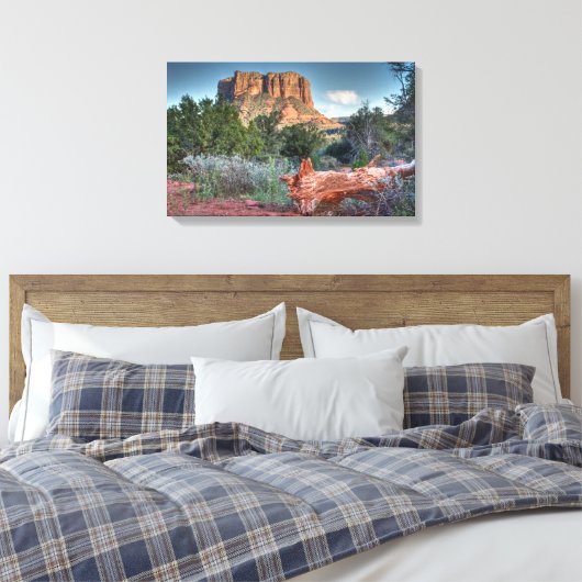Schilderachtig Sedona Canvas Afdruk (Insitu (Slaapkamer))