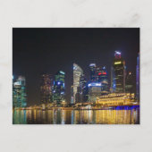 Schilderachtig Singapore Skyline Briefkaart (Voorkant)