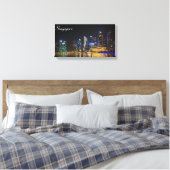 Schilderachtig Singapore Skyline Canvas Afdruk (Insitu (Slaapkamer))