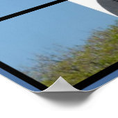 Schilderachtig Sint Augustinus-poster voor vuurtor Poster (Hoek)