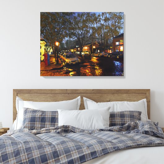 Schilderachtig Sint-Charles Historic District III Canvas Afdruk (Insitu (Slaapkamer))