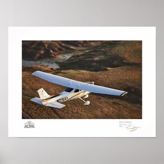 Schilderachtig Skylane Gallery Poster (Voorkant)
