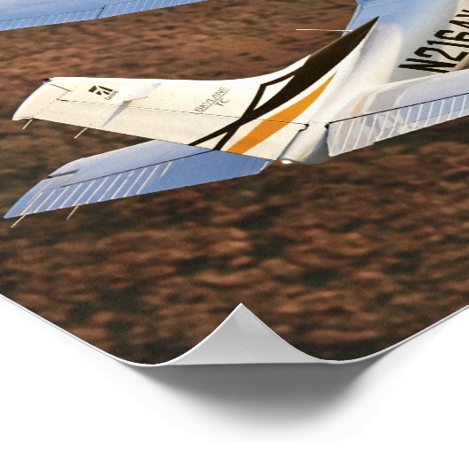 Schilderachtig Skylane Poster (Hoek)