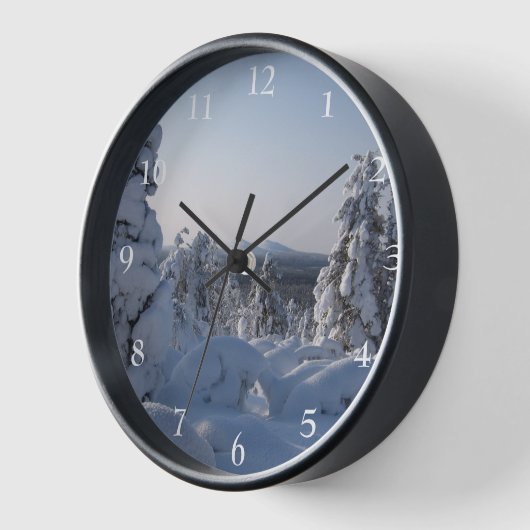 Schilderachtig sneeuwwinterlandschap (Hoek)