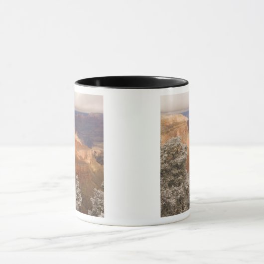 Schilderachtig sneeuwwinterlandschap langs het zui mok (Midden)