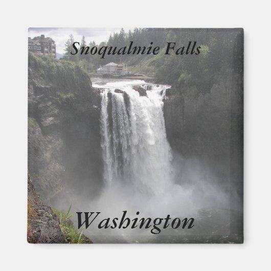 Schilderachtig Snoqualmie Herfsten, Washington Magneet (Voorkant)