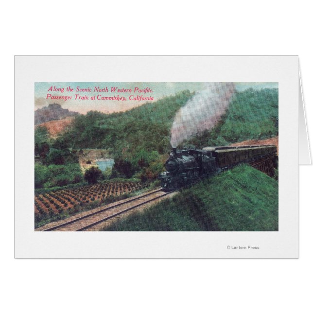 Schilderachtig spoorroute Noordwestelijke Stille O (Voorkant Horizontaal)